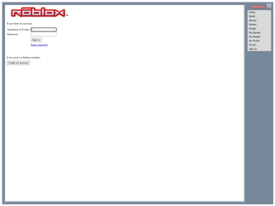 Portal/mainpage screenshot