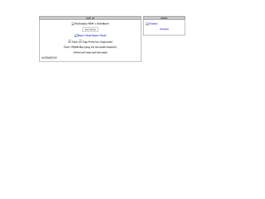 vault ye gane page mockup screenshot