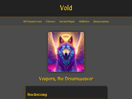 vespera screenshot