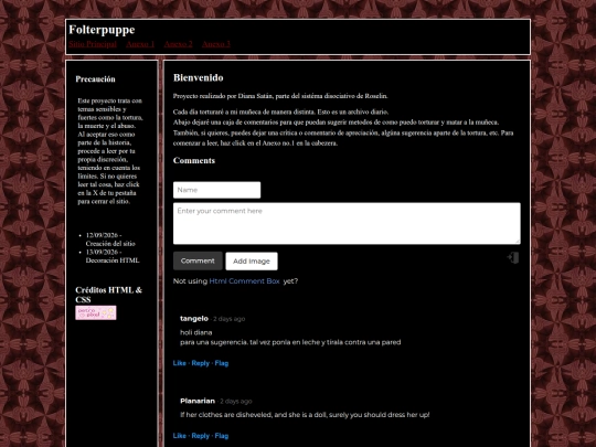 projects/FOLTERPUPPE screenshot
