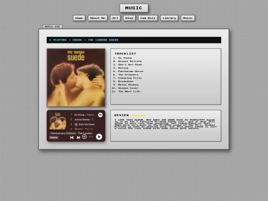 Suede screenshot