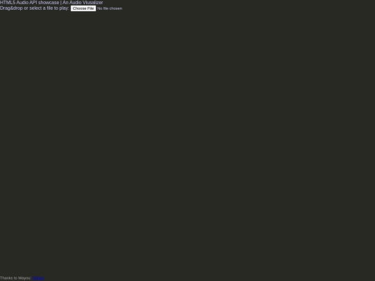 HTML5_Audio_Visualizer screenshot