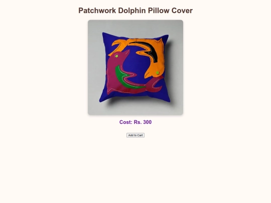 Patchworkpillowcover screenshot