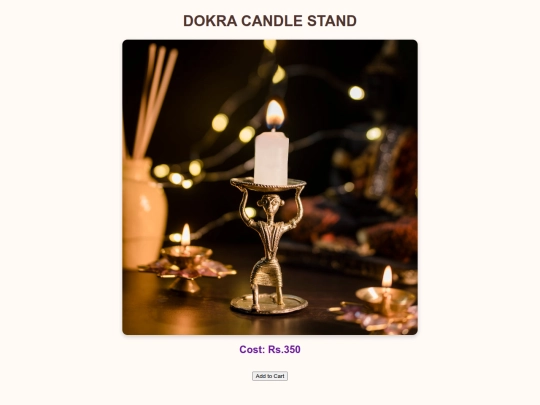 candlestand screenshot