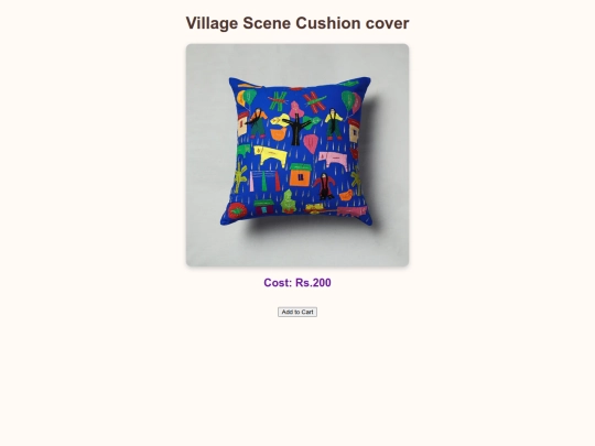 villagescenecushioncover screenshot