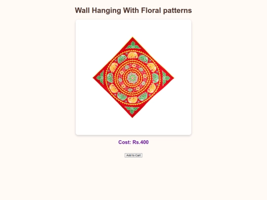 wallhangingwithfloralpatterns screenshot