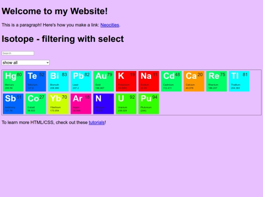 isotopeshamepile/isotopeselects screenshot