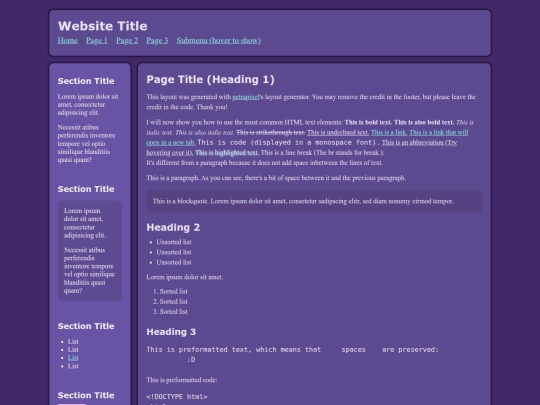 testlayout2 screenshot