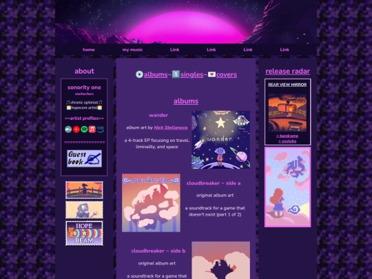 albums screenshot