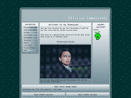 complaint screenshot