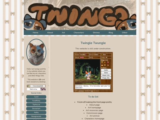 home screenshot