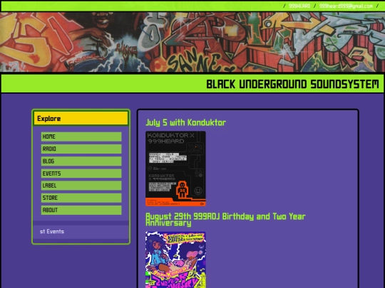 events screenshot