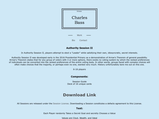 sessions/authorityii screenshot