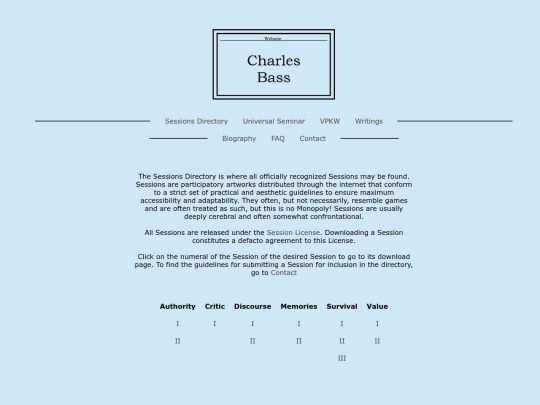 sessionsdirectory screenshot