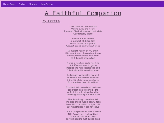 aFaithfulCompanion screenshot