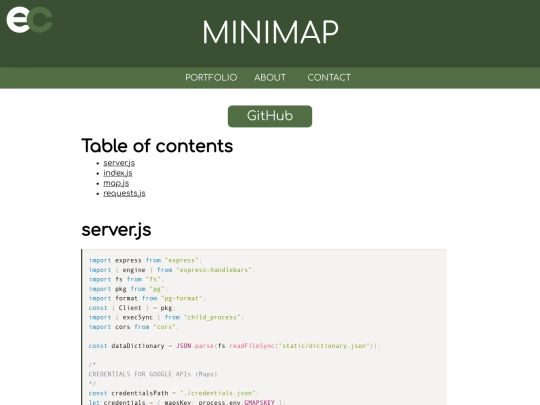 minimap/src screenshot