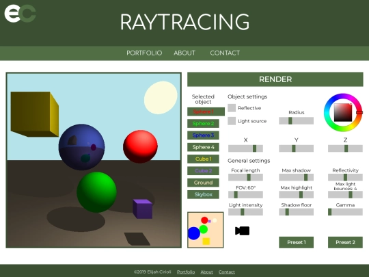 raytracing screenshot