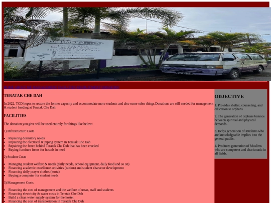 facilities screenshot