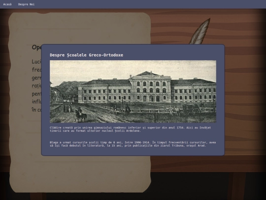 cladiri/gimnaziu screenshot