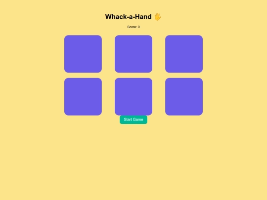 whackhand screenshot