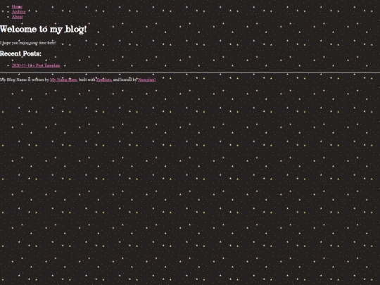 blog screenshot