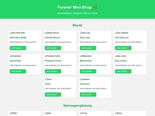 forever_minishop_complete (1) screenshot