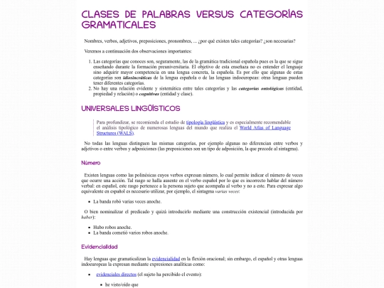 linguistics/intro/categorías_gramaticales screenshot