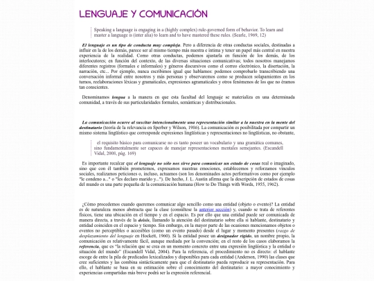 linguistics/intro/comunicación screenshot