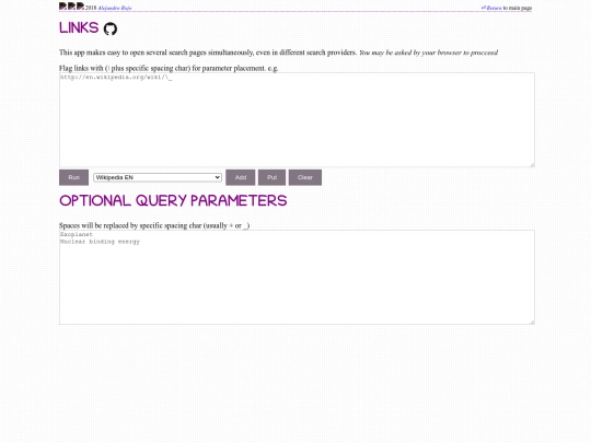 tools/BatchLinksOpening/BatchLinksOpening screenshot
