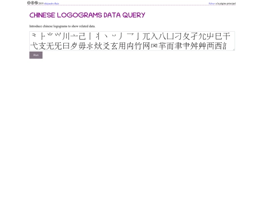 writing/chineseGraphemes/DataQuery screenshot