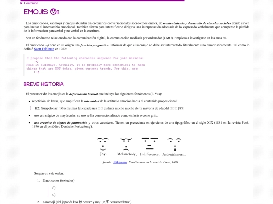 writing/emoji/artículo screenshot