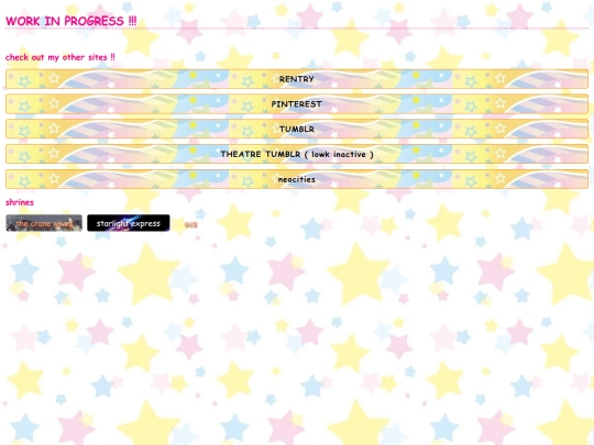 links screenshot