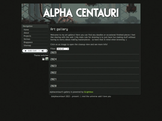 projects screenshot