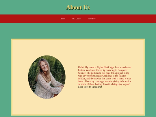 AboutUs screenshot
