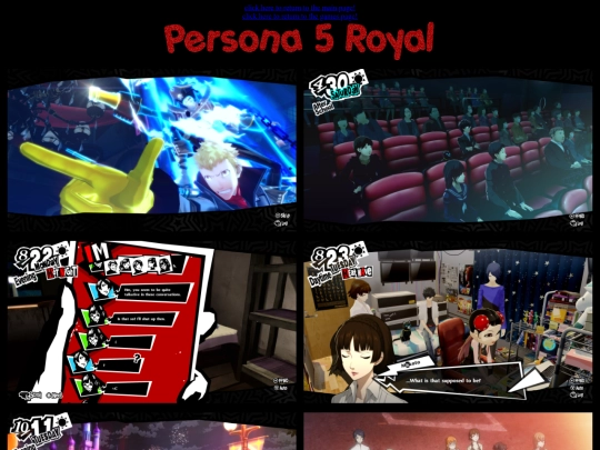 persona5 screenshot