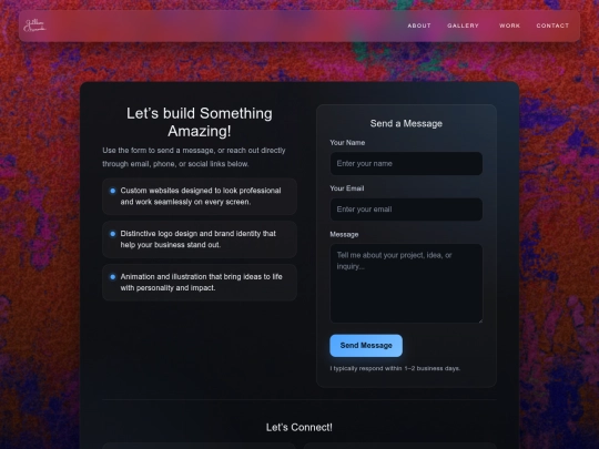 contact screenshot