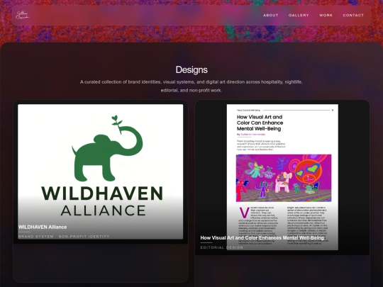designs screenshot