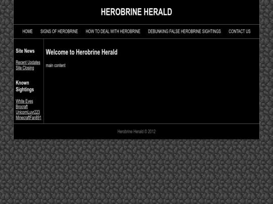 index screenshot