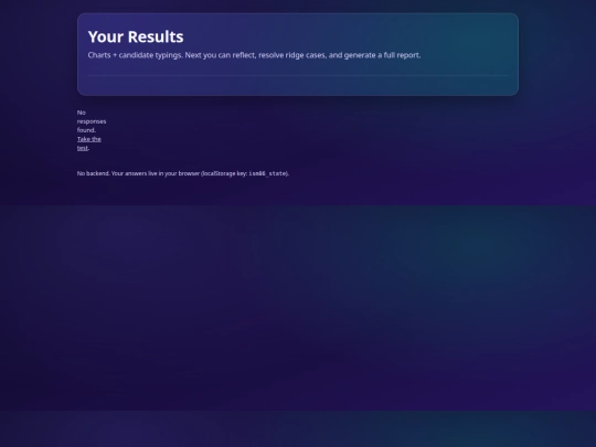report screenshot