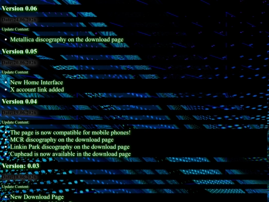 Notices screenshot