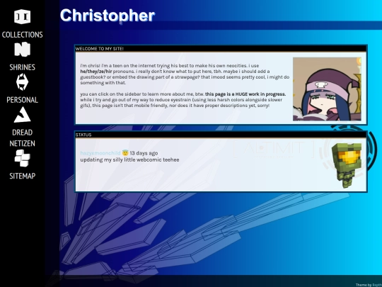index screenshot