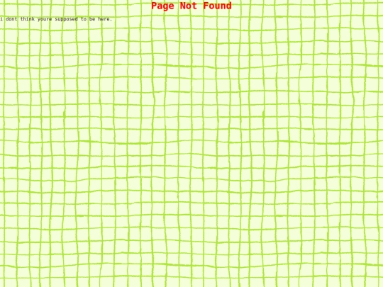 not_found screenshot