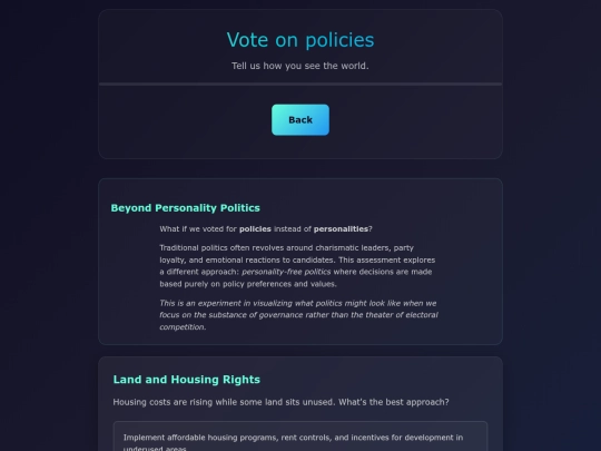 manifesto/assessment screenshot