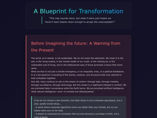 manifesto/manifesto screenshot