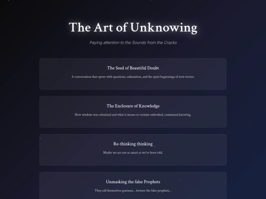 unsaved/landingend screenshot