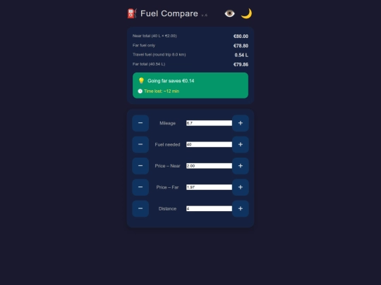 fuel screenshot