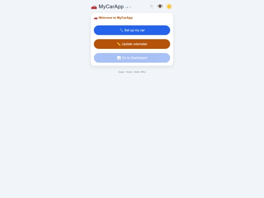 mycarapp screenshot