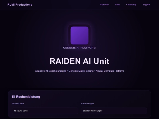 raiden-ai-unit screenshot