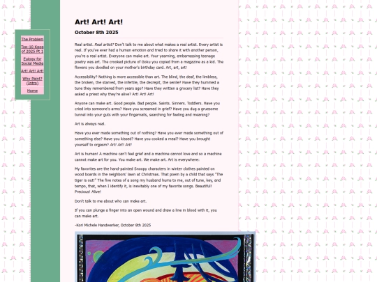blog/artartart screenshot