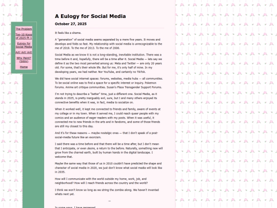 blog/eulogy screenshot
